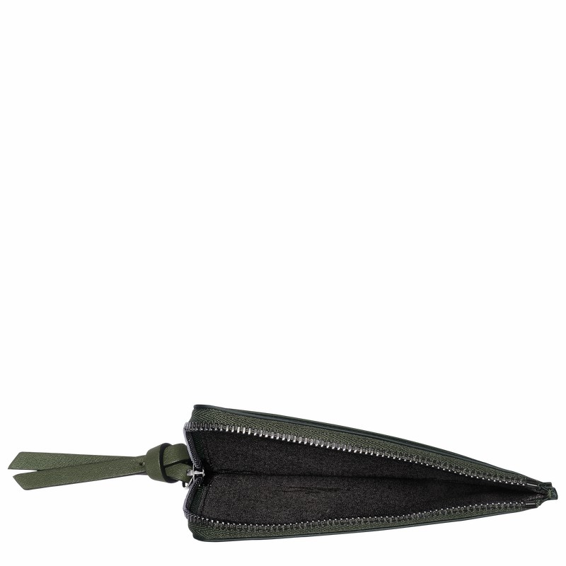 Etui na Karty Longchamp 3D Męskie Khaki Polska | 30034HCV292-