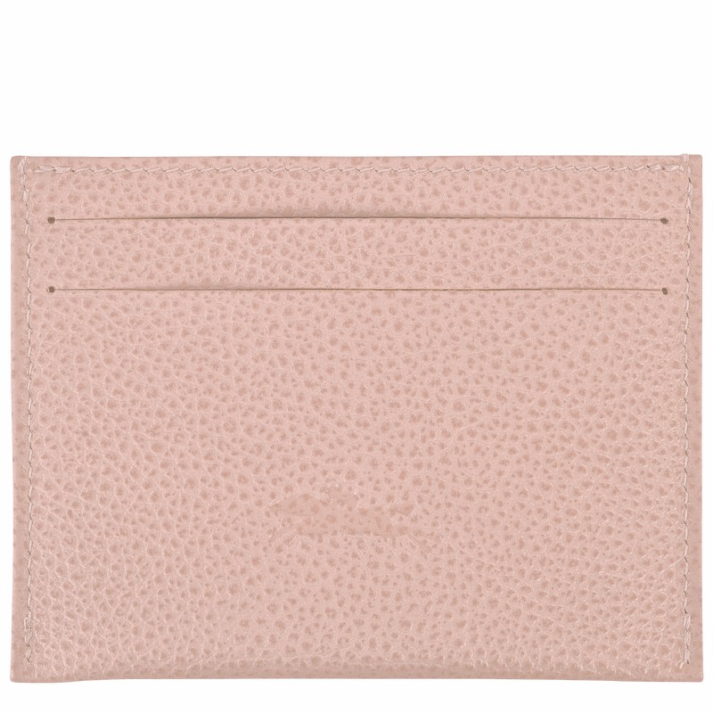 Etui na Karty Longchamp Le FOULONNÉ Męskie Beżowe Polska | L3218021542-