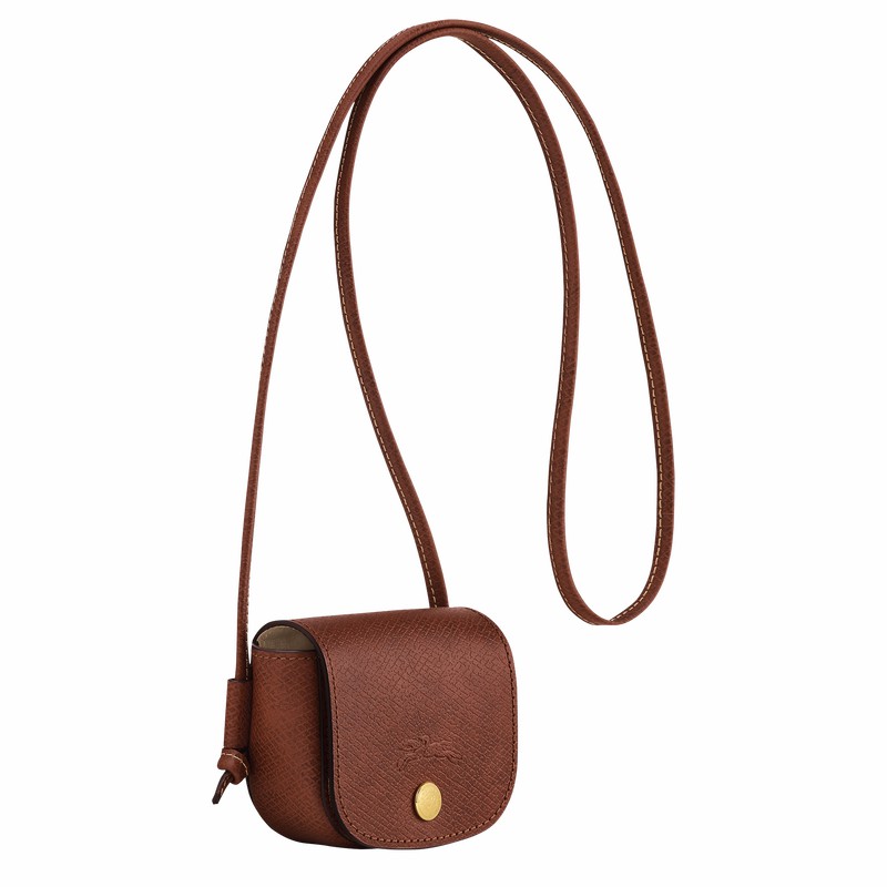 Portmonetki Longchamp ÉPURE Damskie Brązowe Polska | 30027HYZ035