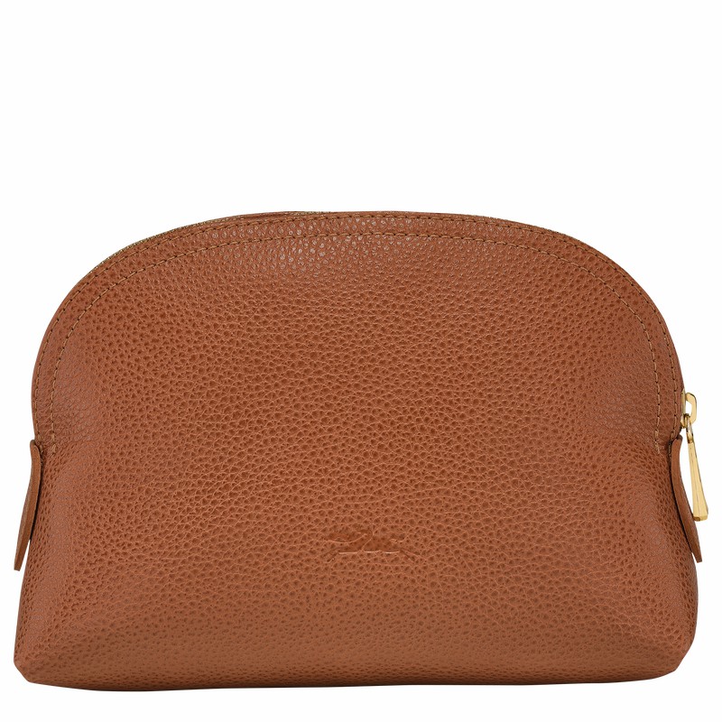 Pouches Longchamp Le FOULONNÉ Męskie Caramel Polska | L2527021121-