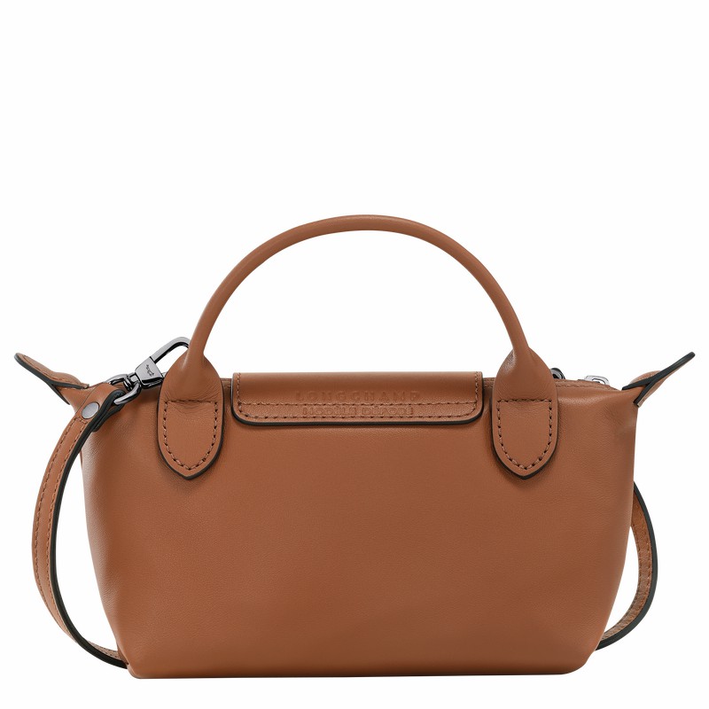 Pouches Longchamp Le Pliage Xtra XS Damskie Brązowe Polska | 34205987504