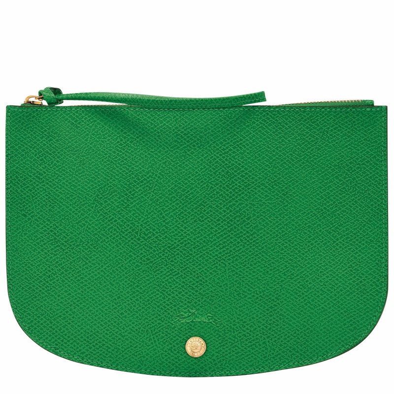 Pouches Longchamp ÉPURE Damskie Zielone Polska | 10250HYZ129