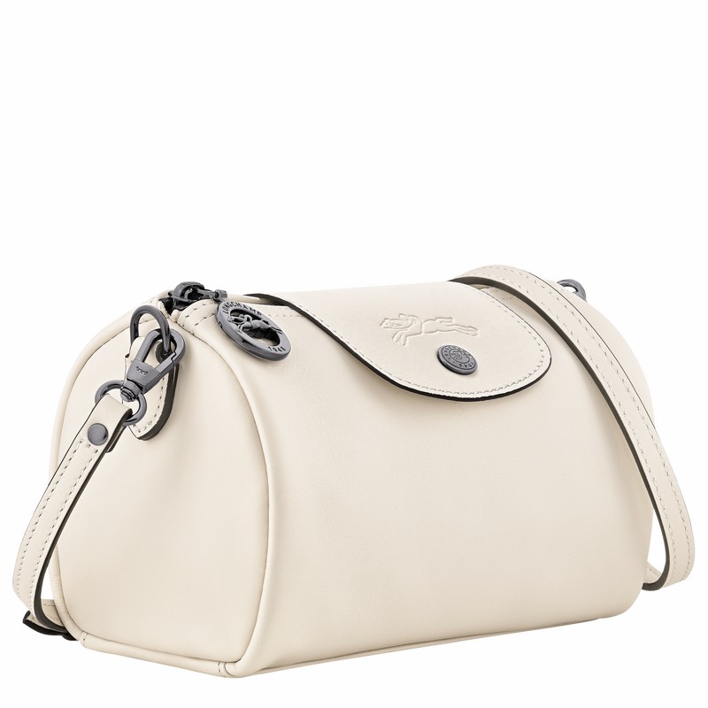 Torba Crossbody Longchamp Le Pliage Xtra XS Damskie Białe Polska | 10255987037