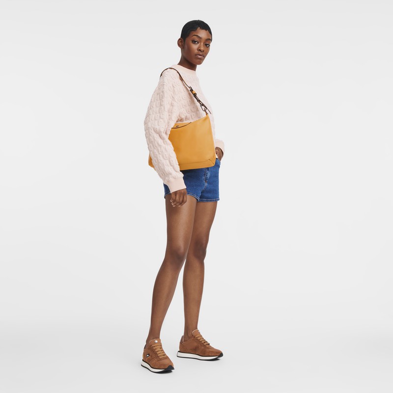 Torba Hobo Longchamp Le Pliage Xtra M Damskie Morelowe Polska | 10189987222