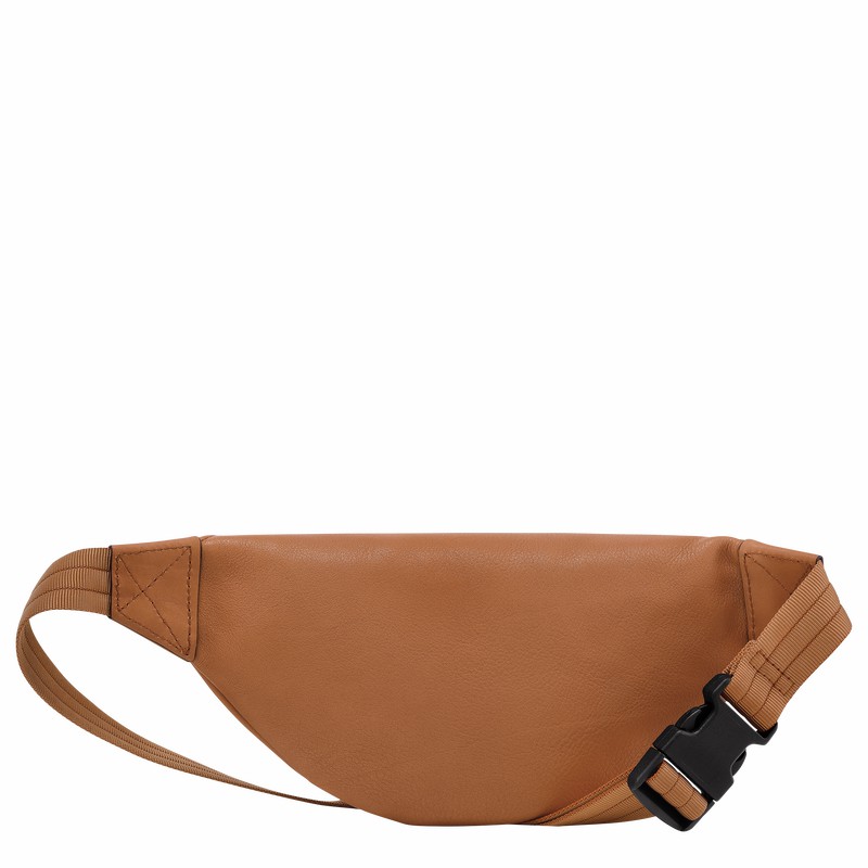 Torba Na Talię Longchamp 3D S Męskie Beżowe Polska | 20054HCV016-
