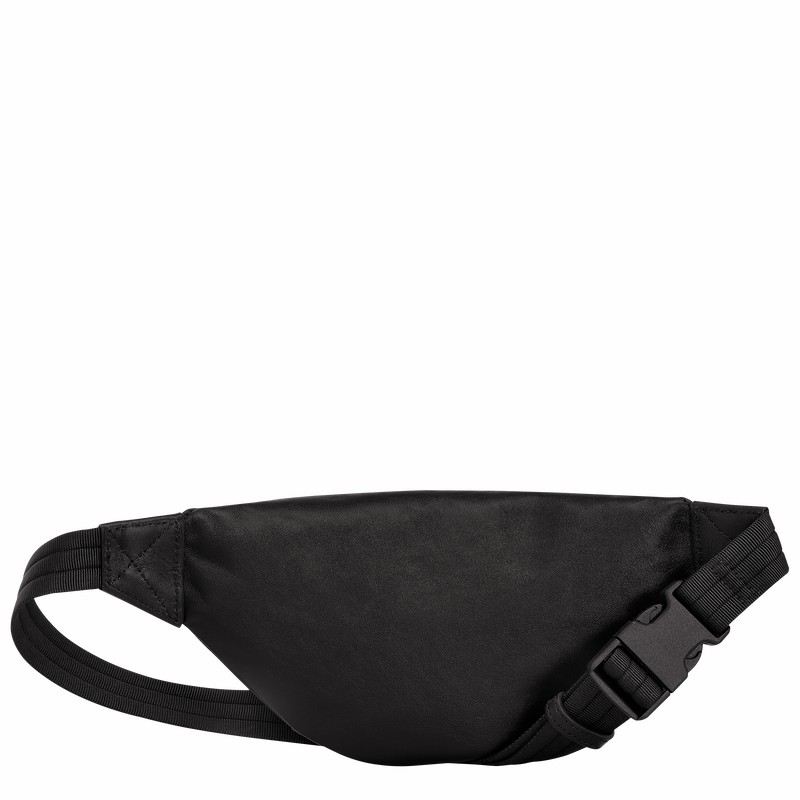 Torba Na Talię Longchamp 3D S Męskie Czarne Polska | 20054HCV001-