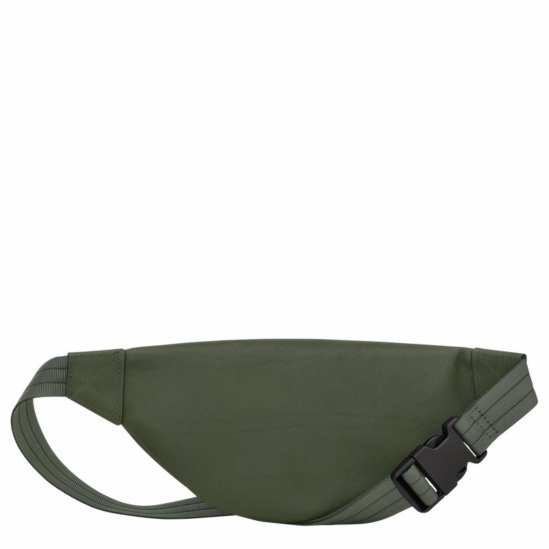 Torba Na Talię Longchamp 3D S Męskie Khaki Polska | 20054HCV292-