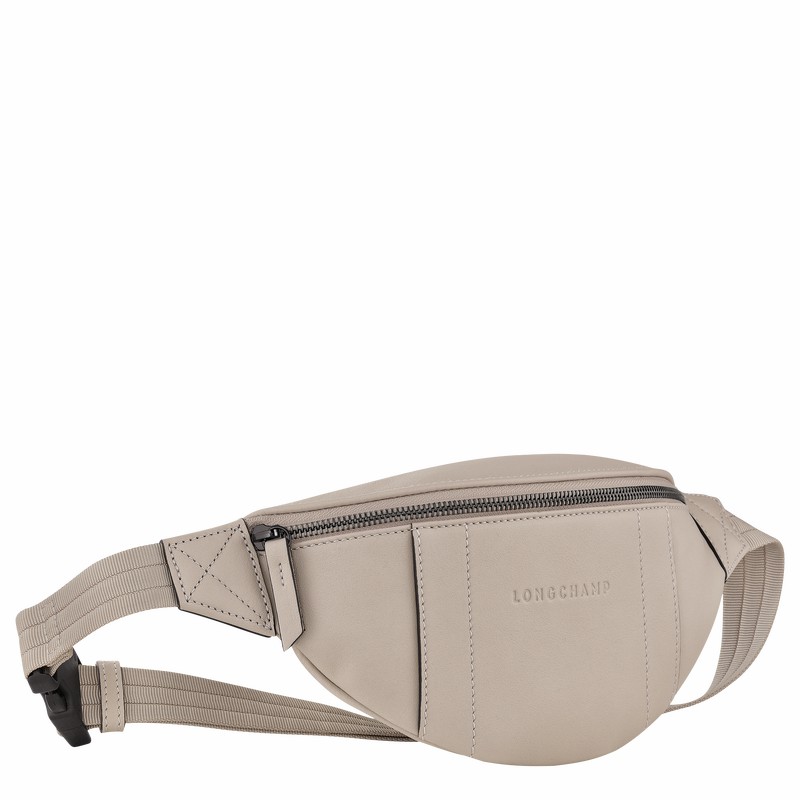 Torba Na Talię Longchamp 3D S Męskie Szare Polska | 20054HCV299-