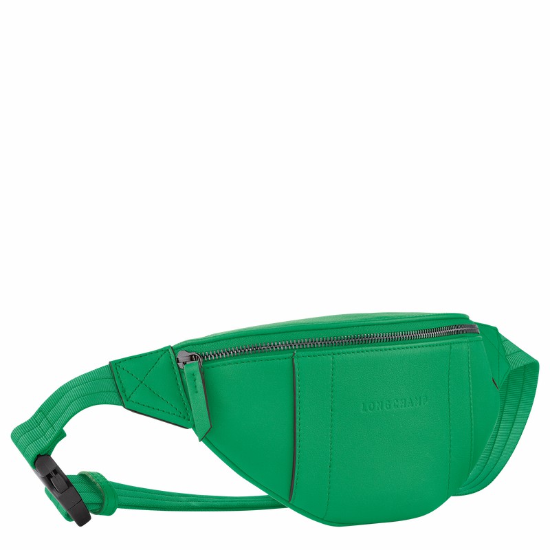 Torba Na Talię Longchamp 3D S Męskie Zielone Polska | 20054HCV129-