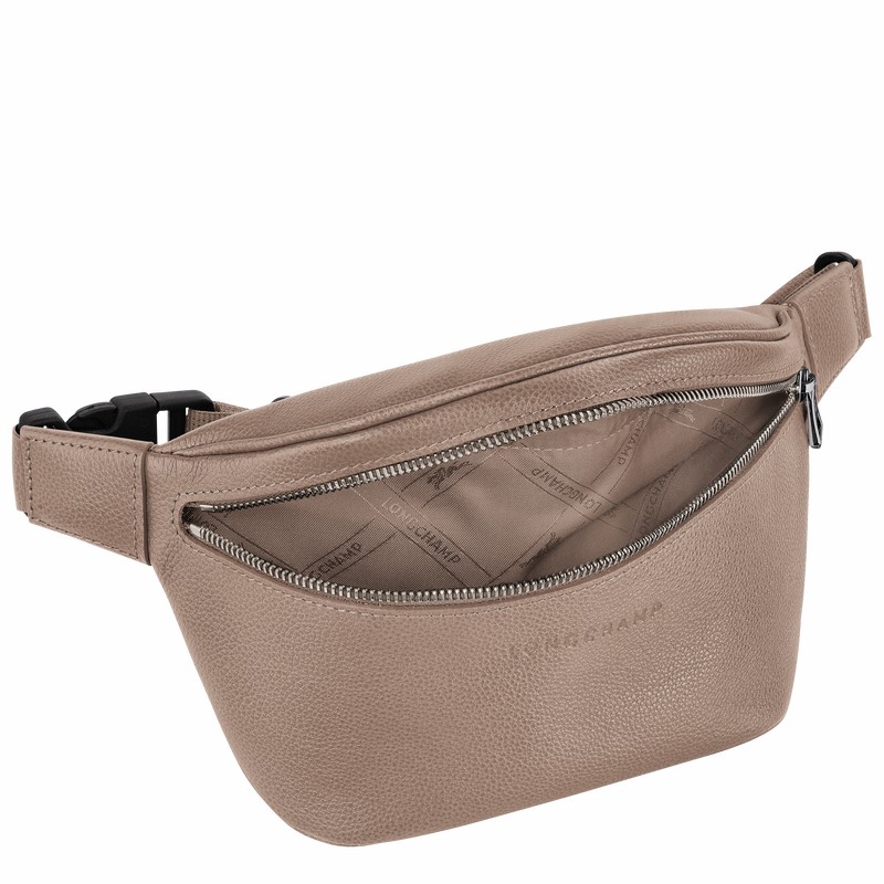 Torba Na Talię Longchamp Le FOULONNÉ M Męskie Szare Polska | 20045021F78-