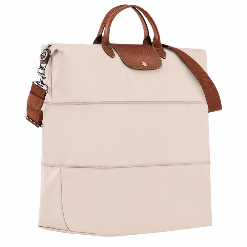 Torby Podróżne Longchamp Le Pliage Original expandable Damskie Białe Polska | L1911089P71