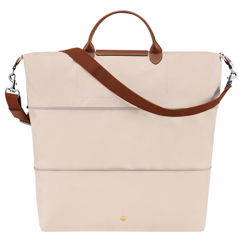Torby Podróżne Longchamp Le Pliage Original expandable Damskie Białe Polska | L1911089P71