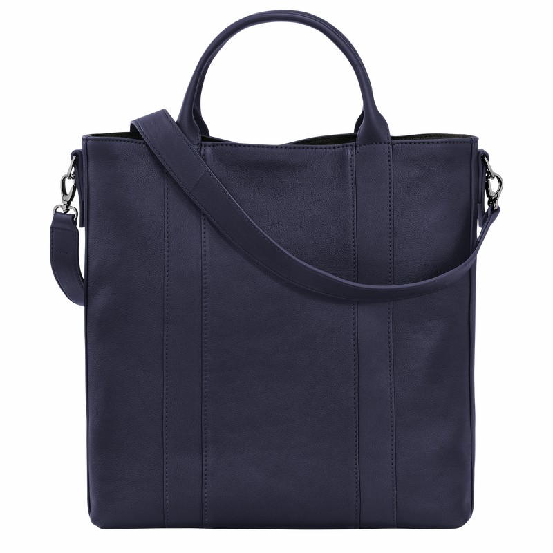 Torby Tote Longchamp 3D L Męskie Granatowe Polska | 20052HCV645-