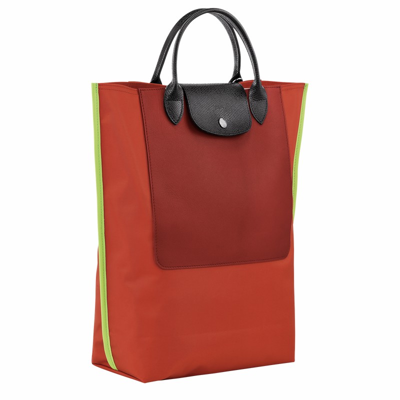 Torby Tote Longchamp Cabas Longchamp M Męskie Pomarańczowe Polska | 10264093461-