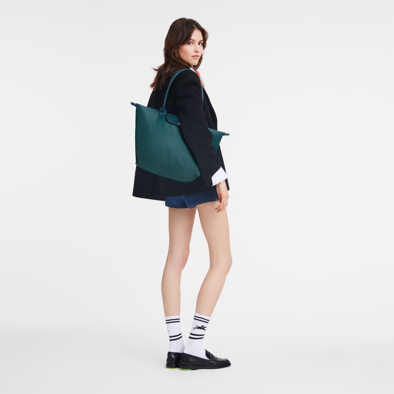 Torby Tote Longchamp Le Pliage Green L Damskie Paw Polska | L1899919P89