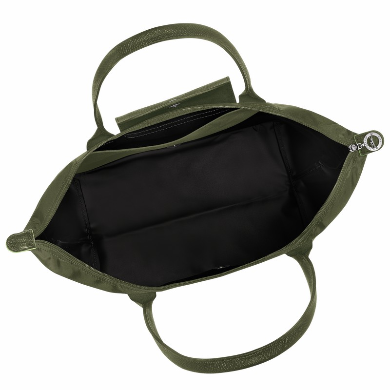 Torby Tote Longchamp Le Pliage Green L Damskie Zielone Polska | L1899919479