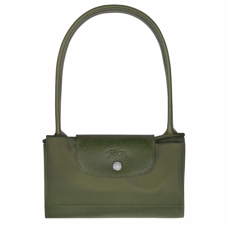 Torby Tote Longchamp Le Pliage Green M Damskie Zielone Polska | L2605919479