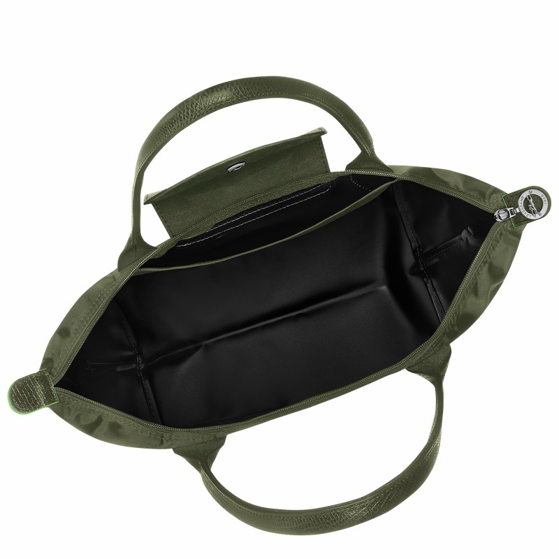 Torby Tote Longchamp Le Pliage Green M Damskie Zielone Polska | L2605919479