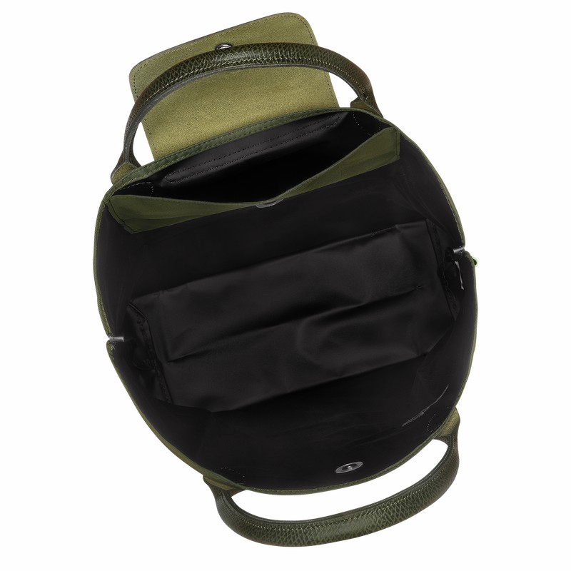 Torby Tote Longchamp Le Pliage Green M Męskie Zielone Polska | 10168919479-