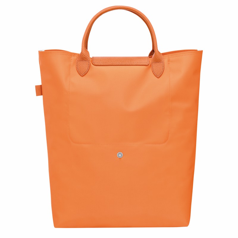 Torby Tote Longchamp Le Pliage Green M Męskie Pomarańczowe Polska | 10168919P54-