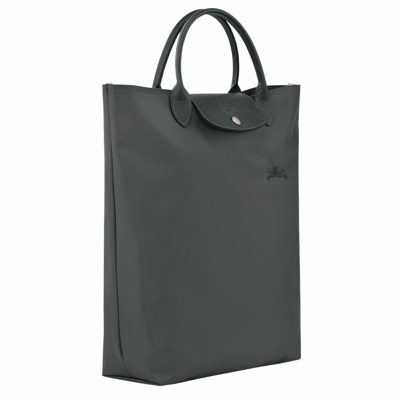 Torby Tote Longchamp Le Pliage Green M Męskie Jasny Szare Polska | 10168919P66-