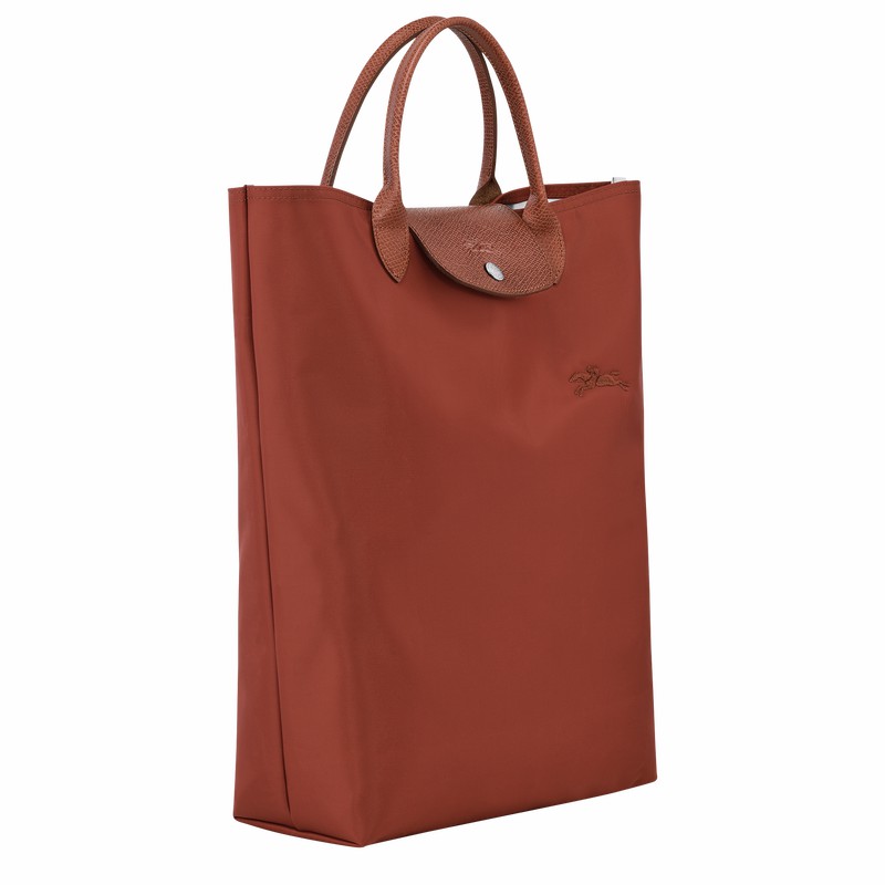 Torby Tote Longchamp Le Pliage Green M Męskie Brązowe Polska | 10168919404-