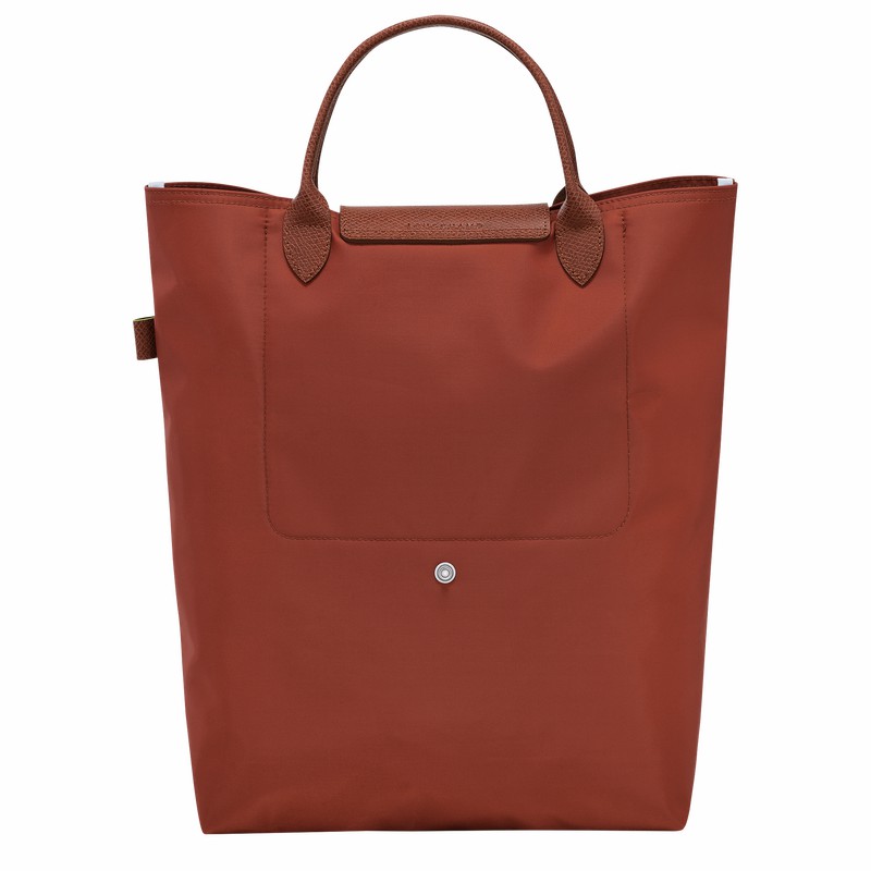 Torby Tote Longchamp Le Pliage Green M Męskie Brązowe Polska | 10168919404-