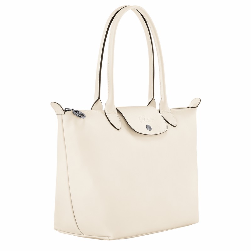 Torby Tote Longchamp Le Pliage Xtra M Damskie Białe Polska | L2605987037