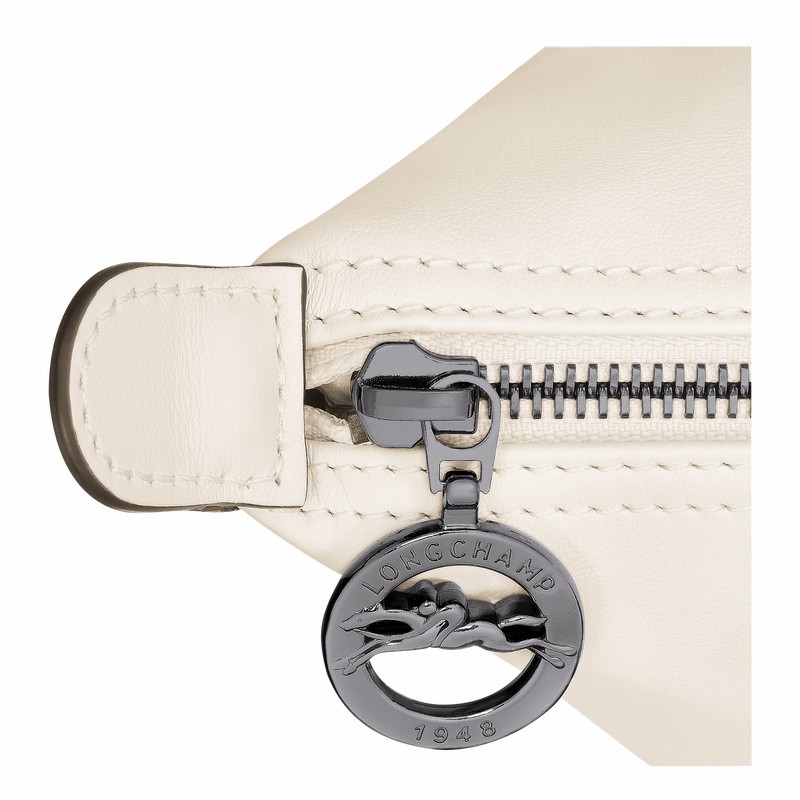Torby Tote Longchamp Le Pliage Xtra M Damskie Białe Polska | L2605987037