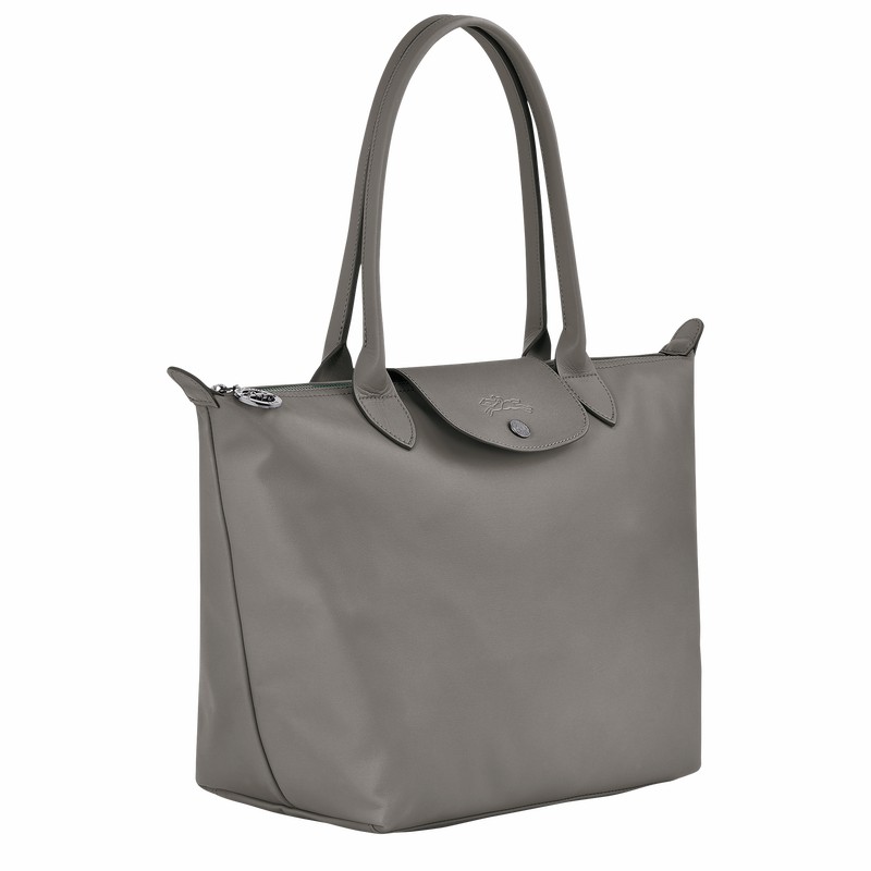 Torby Tote Longchamp Le Pliage Xtra M Damskie Szare Polska | L2605987P55