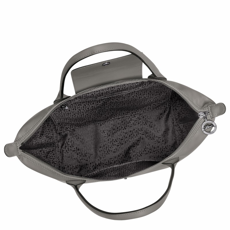 Torby Tote Longchamp Le Pliage Xtra M Damskie Szare Polska | L2605987P55