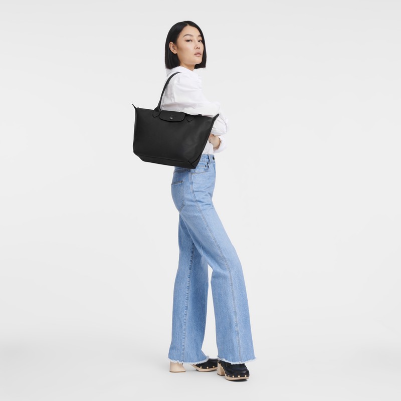 Torby Tote Longchamp Le Pliage Xtra M Damskie Czarne Polska | L2605987001