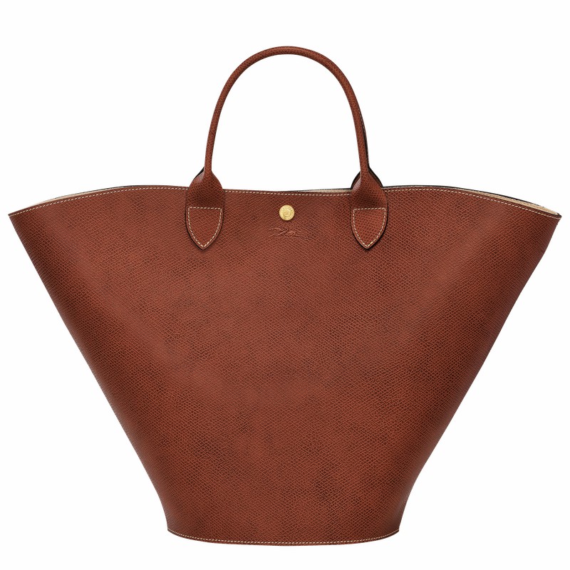 Torby Tote Longchamp ÉPURE XL Damskie Brązowe Polska | 10260HYZ035