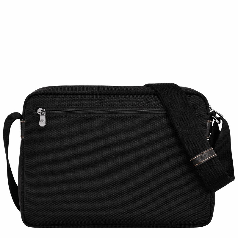 Torebka Bucket Bag Longchamp Boxford M Męskie Czarne Polska | 20053080001
