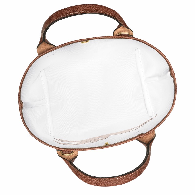 Torebka Longchamp Le Panier Pliage S Damskie Brązowe Polska | 10144HZB035