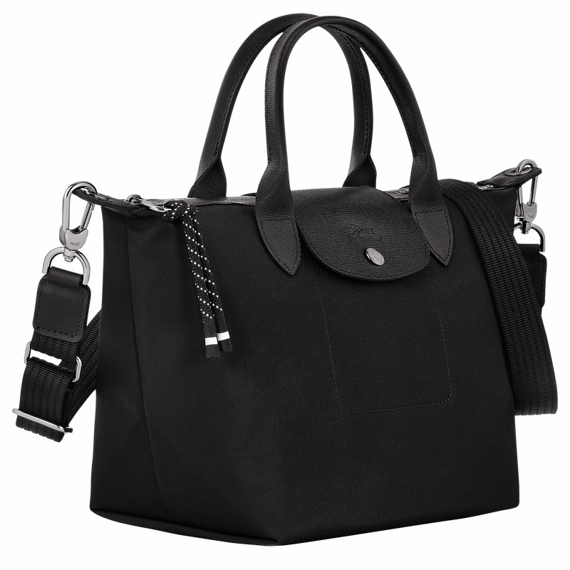 Torebka Longchamp Le Pliage Energy S Damskie Czarne Polska | L1512HSR001