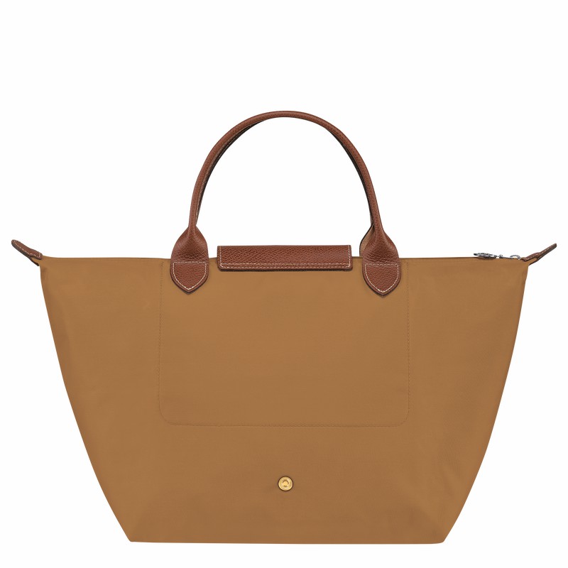 Torebka Longchamp Le Pliage Original M Damskie Khaki Polska | L1623089P86