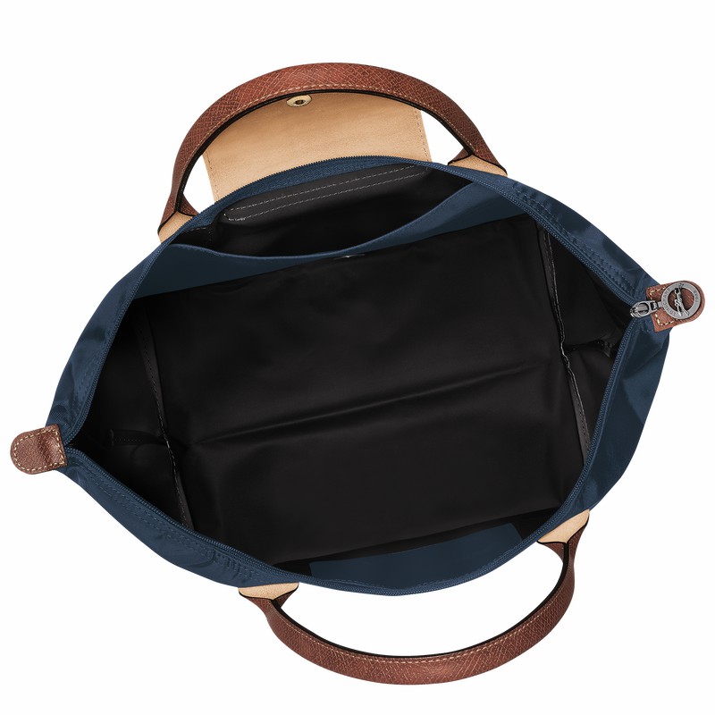 Torebka Longchamp Le Pliage Original M Damskie Granatowe Polska | L1623089P68