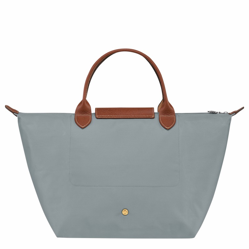 Torebka Longchamp Le Pliage Original M Damskie Szare Polska | L1623089P80