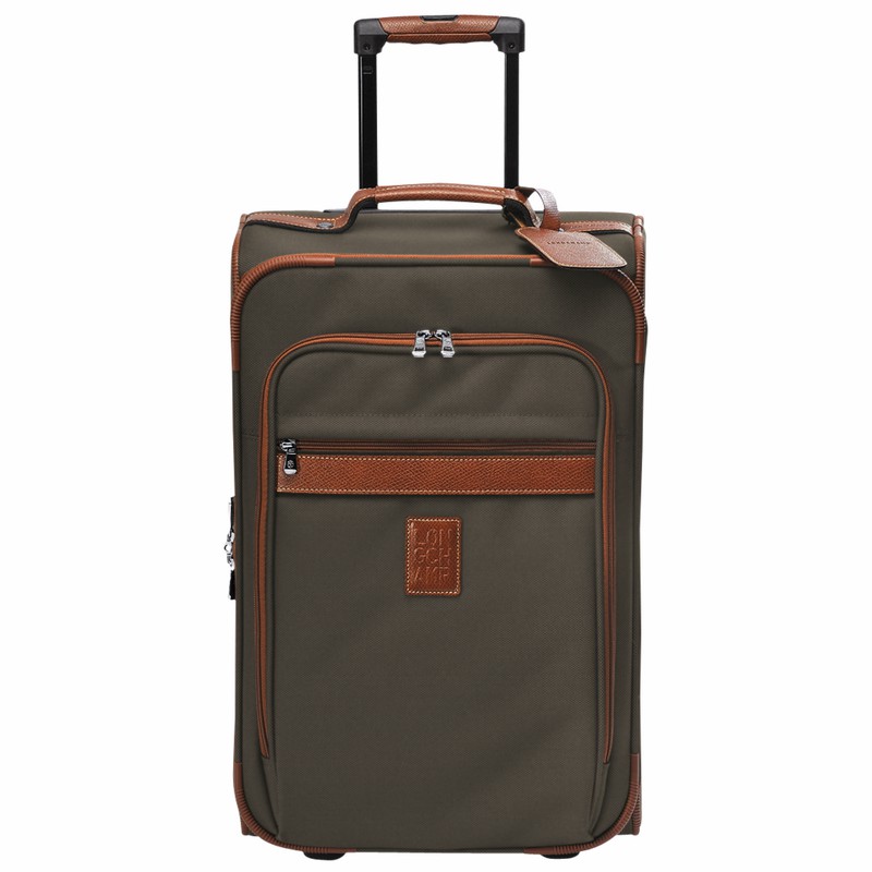Walizki Longchamp Boxford M Damskie Brązowe Polska | L1429080042
