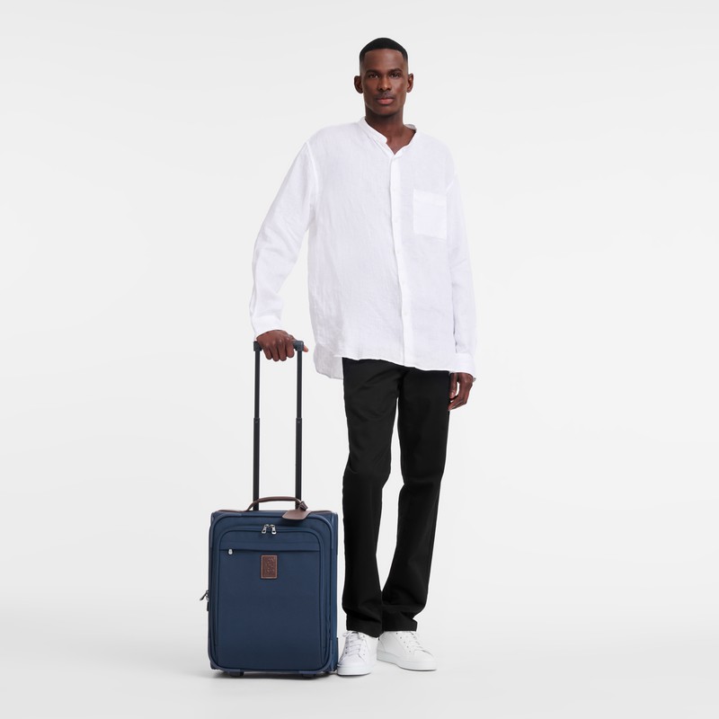 Walizki Longchamp Boxford S Męskie Niebieskie Polska | L1422080127-